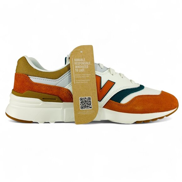 New Balance 997H Cordura White Orange Men\'s Shoes Sneakers CM997HZD main image 9